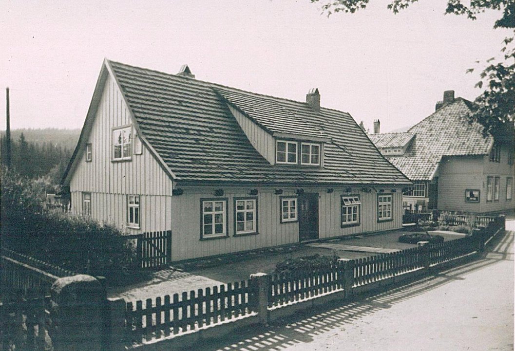 historische Aufnahme des Ferienhaus Bodeweg 1 - Schierke